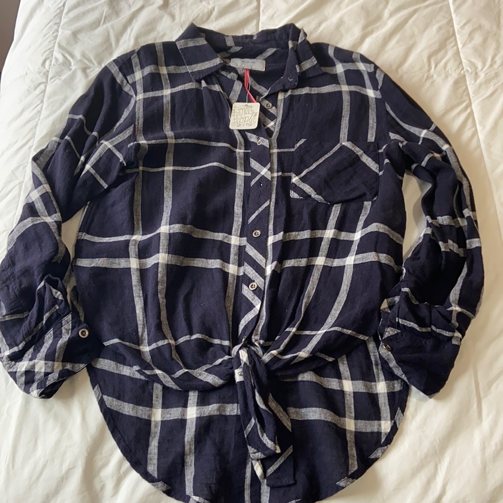 Rails button down